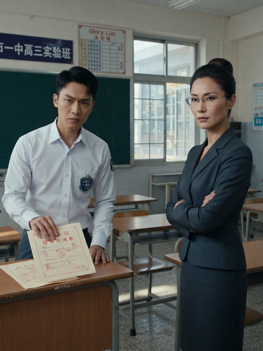 被劝退的转学生,全校的保送名额都是我定的